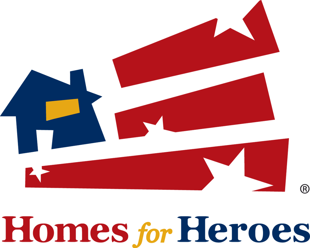 Homes for Heroes real estate program logo